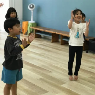 ♯福岡ピアノ♯福岡リトミック
♯まき音楽教室

年長クラス
いい笑顔！